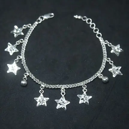 Silver bracelet design for girl